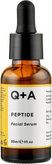 Q+A Peptide Facial Serum - Пептидная сыворотка для лица