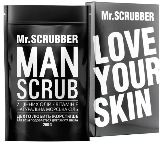 Mr.Scrubber Man Coffee Bean Scrub - Кофейный скраб для тела