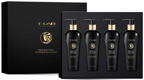 T-LAB Professional Royal Detox Pure & Glowing You Luxury Gift Set - Подарочный набор