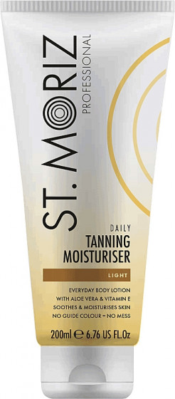 St. Moriz Professional Tanning Moisturiser - Лосьон увлажняющий для постепенного загара