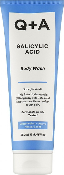 Q+A Salicylic Acid Body Wash - Очищающий гель для тела с салициловой кислотой