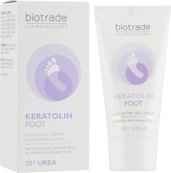 Biotrade Keratolin Foot Exfoliating Heel Cream - Крем для ног с 25% мочевиной - 1