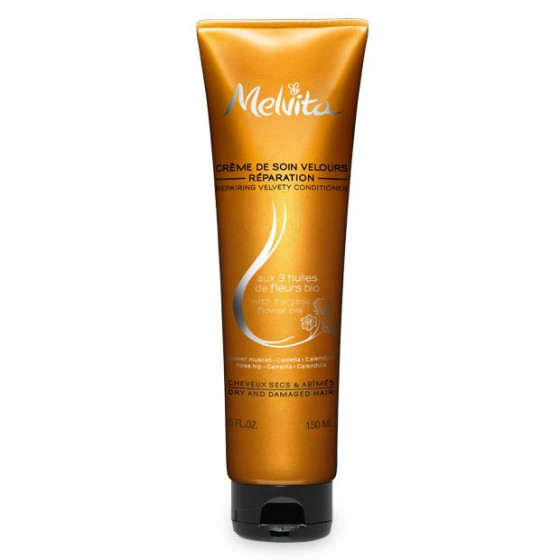 Melvita Repairing Velvety Conditioner - Восстанавливающий кондиционер для сухих и поврежденных волос