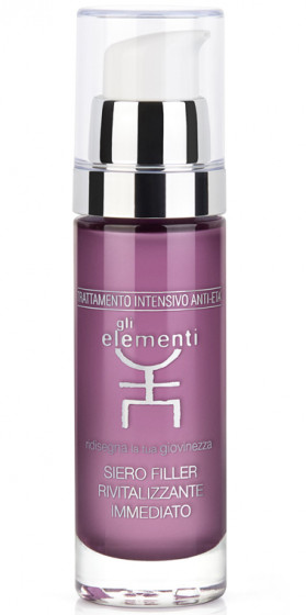 Gli Elementi Revitalizing flash filler serum - Восстанавливающая сыворотка-заполнитель