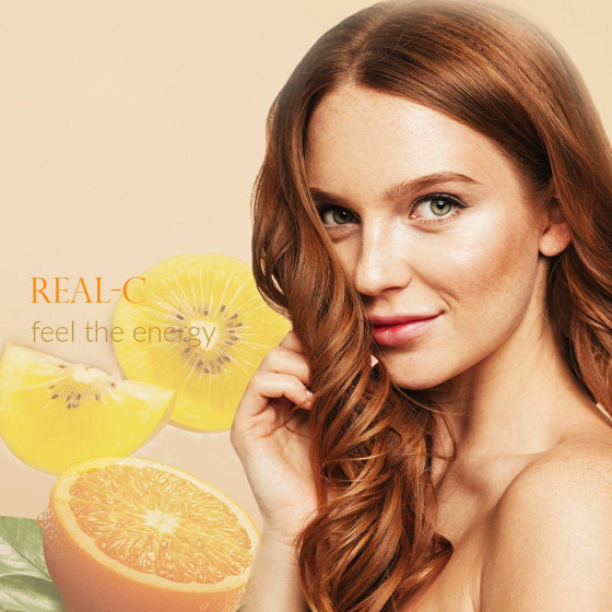 Shor Cosmetics Real-C Moisturizing Cream Vitamin C SPF25 - Увлажняющий крем с витамином С - 4
