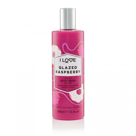 I Love Glazed Raspberry Bodywash - Гель для душа "Глазированная малина"