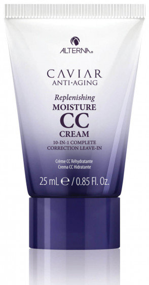 Alterna Caviar Anti-Aging Replenishing Moisture CC Cream - Несмываемый термозащитный CC крем для увлажнения и восстановления волос с экстрактом черной икры