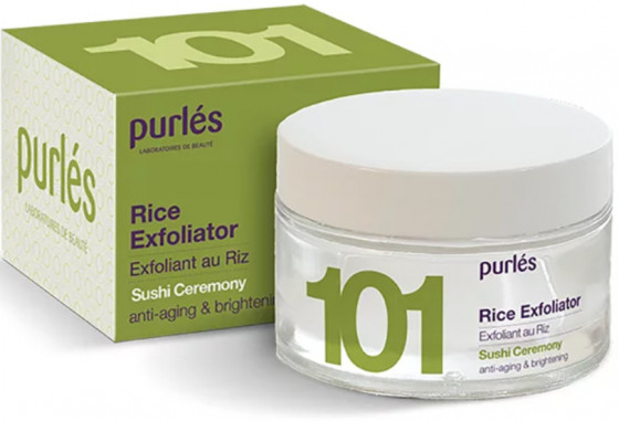 Purles 101 Rice Exfoliator - Рисовый эксфолиант для лица