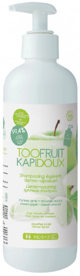 Toofruit Kapidoux Dermo-Soothing Shampoo - Смягчающий шампунь "Яблоко-миндаль"