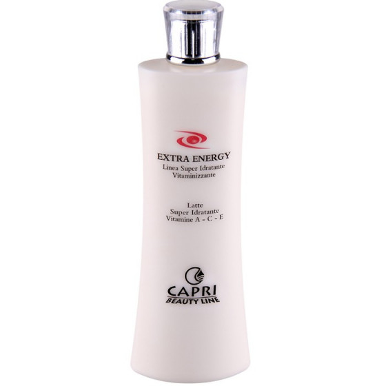 Capri Beauty Line Extra Energy Super Moisturizing Vitamin ACE Milk 400 мл - Увлажняющее, очищающее молочко с витаминами А,С,Е