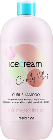 Inebrya Ice Cream Curly Plus Curl Shampoo - Шампунь для вьющихся и химически завитых волос