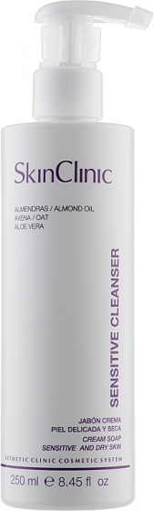 SkinClinic Sensitive Cleanser Cream Soap - Нежное очищающее средство для чувствительной кожи