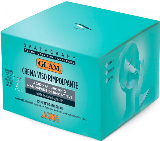GUAM Seatherapy Viso Crema Rimpolpante - Укрепляющий крем для лица от морщин