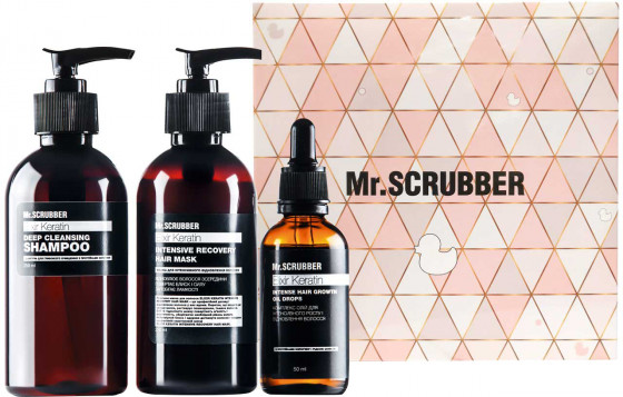 Mr.Scrubber Elixir Keratin Gift Set - Подарочный набор для волос "Кератиновое восстановление"