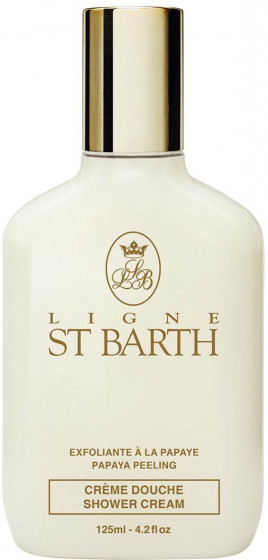 Ligne St Barth Papaya Peeling Shower Cream - Крем-пилинг для душа с экстрактом папайи