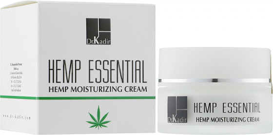 Dr. Kadir Hemp Moisturizing Cream - Увлажняющий крем c экстрактом каннабиса - 1