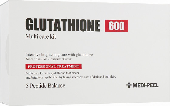 Medi Peel Glutathione 600 Multi Care Kit - Набор осветляющих средств для лица с глутатионом