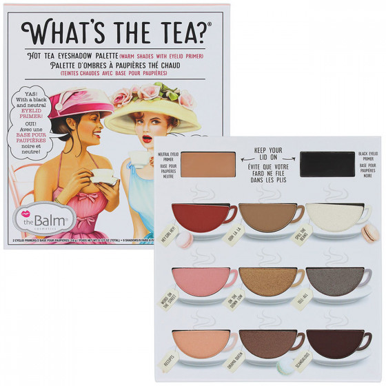 TheBalm What's the Tea? Hot Tea Palette - Палетка теней для век - 3