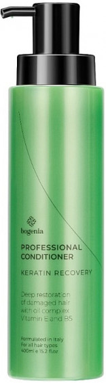 Bogenia Professional Keratin Recovery Conditioner - Кондиционер для волос "Кератиновое восстановление"