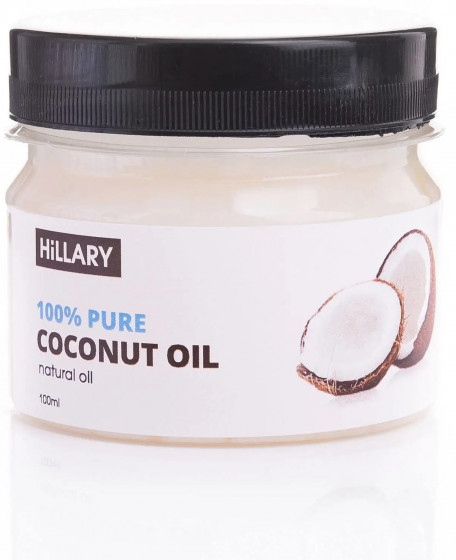 Hillary 100% Pure Coconut Oil - Рафинированное кокосовое масло