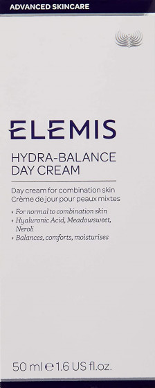 Elemis Advanced Skincare Hydra-Balance Day Cream - Матирующий дневной крем для нормальной и комбинированной кожи - 2