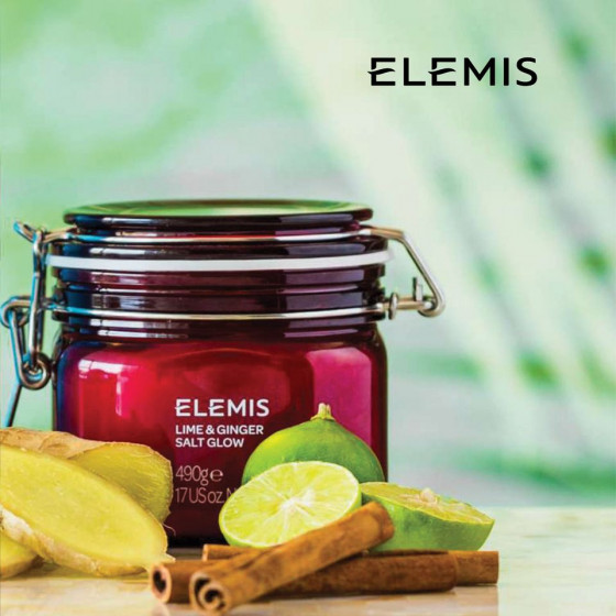 Elemis Exotic Lime & Ginger Salt Glow - Солевой пилинг для тела "Лайм-Имбирь" - 1