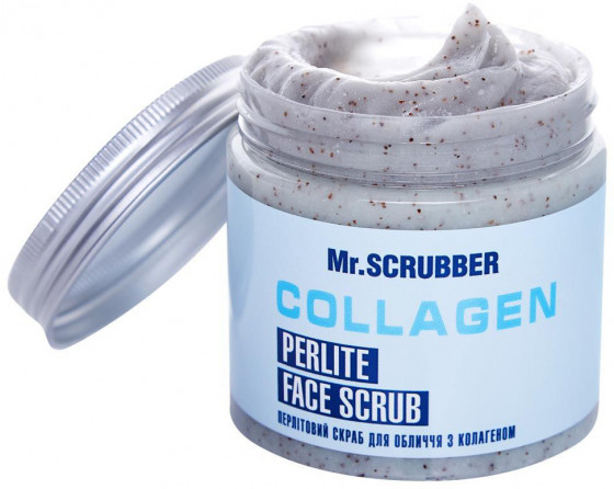 Mr.Scrubber Collagen Perlite Face Scrub - Перлитовый скраб для лица с коллагеном