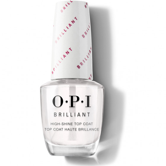 OPI Brilliant High Shine Top Coat - Топовое покрытие с бриллиантовым блеском 