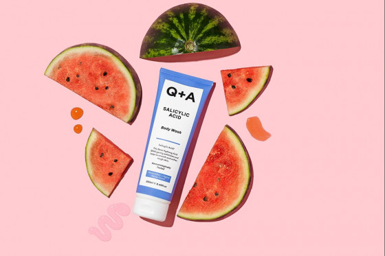 Q+A Salicylic Acid Body Wash - Очищающий гель для тела с салициловой кислотой - 2