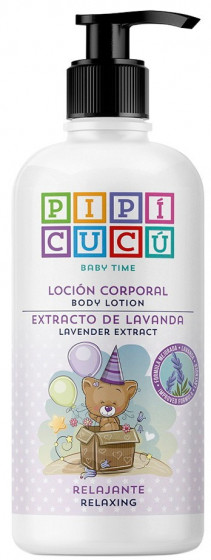 La Cabine Pipi Cucu Lavander Body Lotion - Детский лосьон для тела с экстрактом лаванды