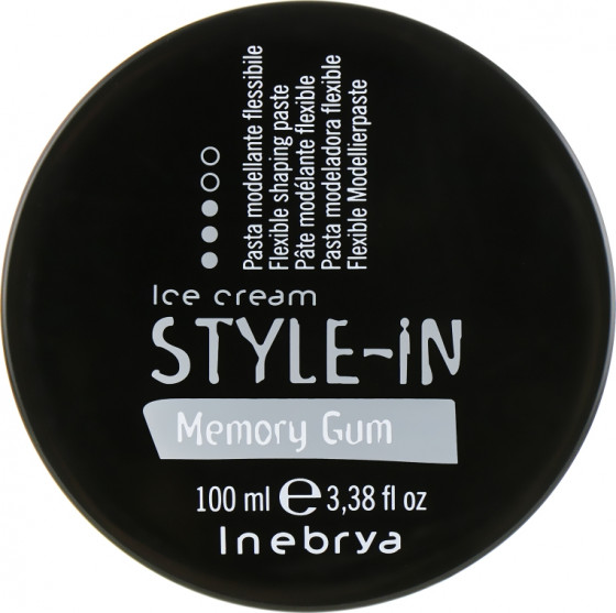 Inebrya Style-In Memory Gum Paste - Моделирующая пластичная паста для волос