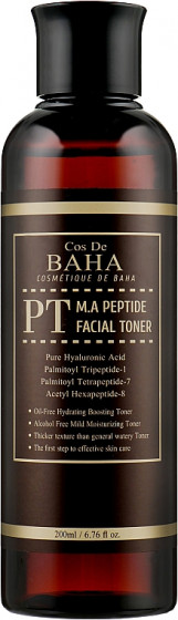 Cos De BAHA M.A Peptide Facial Toner with Matrixyl 3000 - Тонер для лица с пептидами