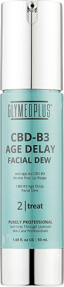 GlyMed Plus Age Management CBD-B3 Age Delay Facial Dew - Средство для восстановления возрастной кожи