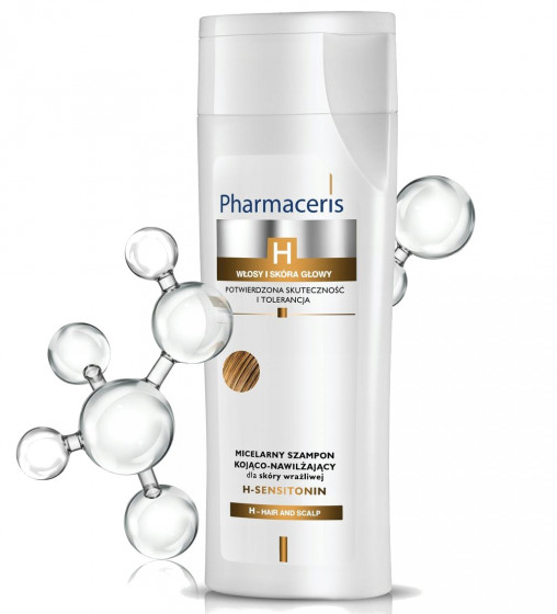 Pharmaceris H-Sensitonin Professional Soothing Shampoo for Sensitive scalp - Успокаивающий шампунь для чувствительной кожи головы - 1