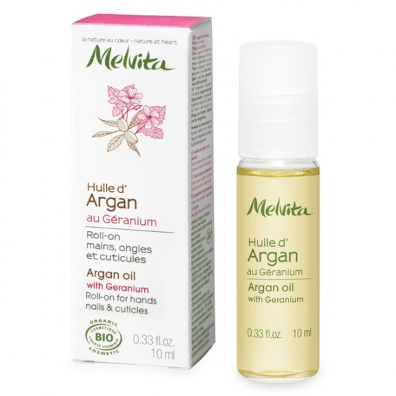 Melvita Roll-on Argan Oil with Geranium - Масло арганы и герани