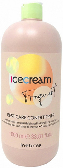 Inebrya Ice Cream Frequent Best Care Conditioner - Кондиционер для всех типов волос