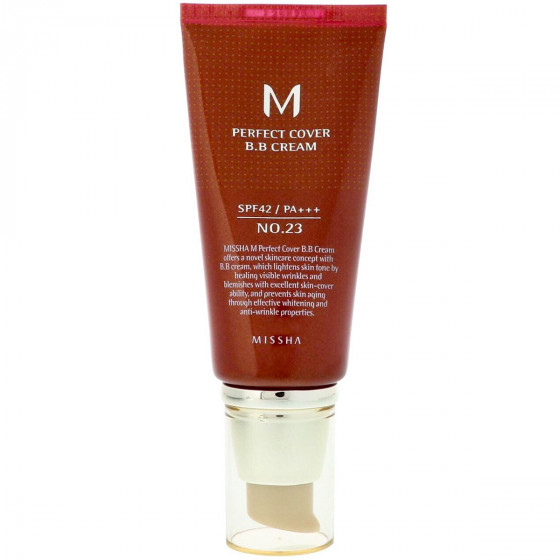 Missha Perfect Cover BB Cream SPF42/PA++ - BB крем с идеальным покрытием