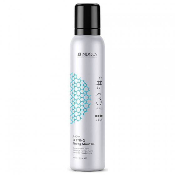 Indola Professional Innova Setting Strong Mousse - Мусс сильной фиксации