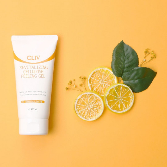 CLIV Revitalizing Cellulose Peeling Gel - Пилинг-гель с экстрактом лимона для очищения кожи - 3