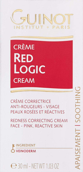 Guinot Red Logic Face Cream - Крем для укрепления сосудов - 2