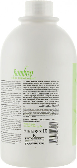 Kleral System Conditioner Bamboo - Кондиционер с экстрактом бамбука - 1