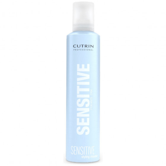 Cutrin Sensitive Mousse STR - Пенка гипоалергенная без отдушек сильной фиксации