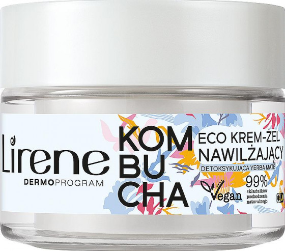 Lirene Kombucha Cream-Gel - Увлажняющий крем-гель "Комбуча"