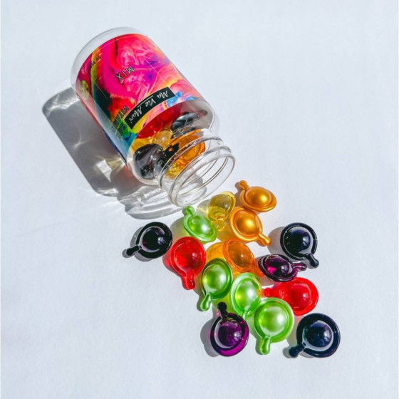 Ma Vie Mari Mix - Несмываемые капсульные витамины-масло для волос микс 