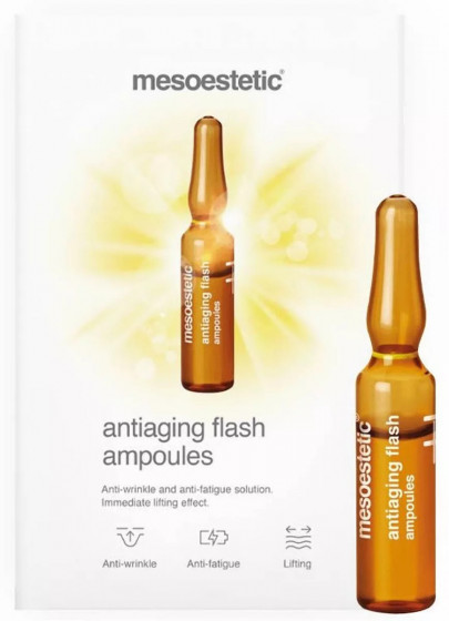 Mesoestetic Ampoules Antiaging Flash - Омолаживающие ампулы