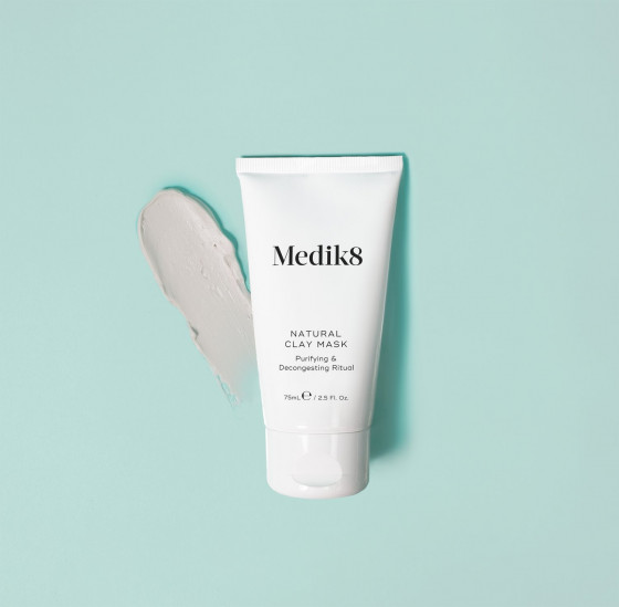 Medik8 Natural Clay Mask - Очищающая детокс-маска для лица с глиной - 1