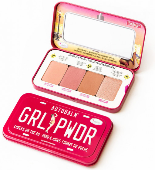 TheBalm AutoBalm "GRL PWDR" Cheek Palette - Набор румян для лица - 1