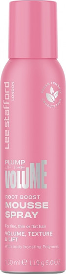 Lee Stafford Plump Up Volume Root Boost Mousse Spray - Мусс для корней волос для придания объема