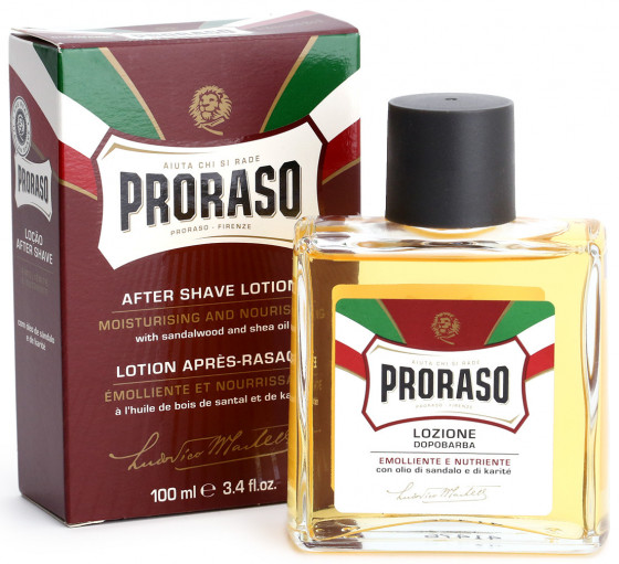 Proraso Sandalwood After Shave Lotion - Питательный лосьон после бритья - 1