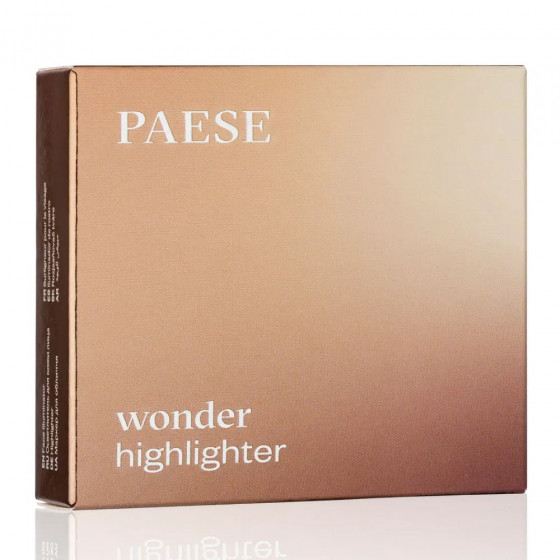 Paese Wonder Highlighter Champagne - Компактный хайлайтер для лица и тела